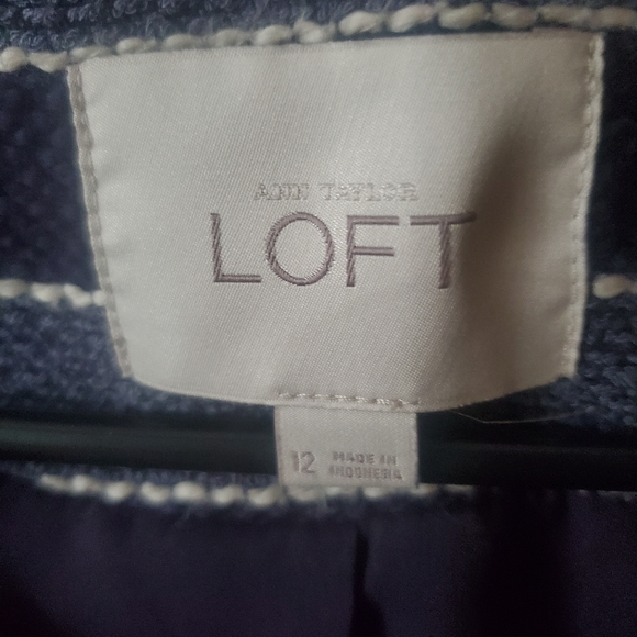 blue striped jacket - Picture 2 of 3